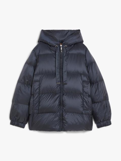 SEIA Water-repellent technical canvas down jacket