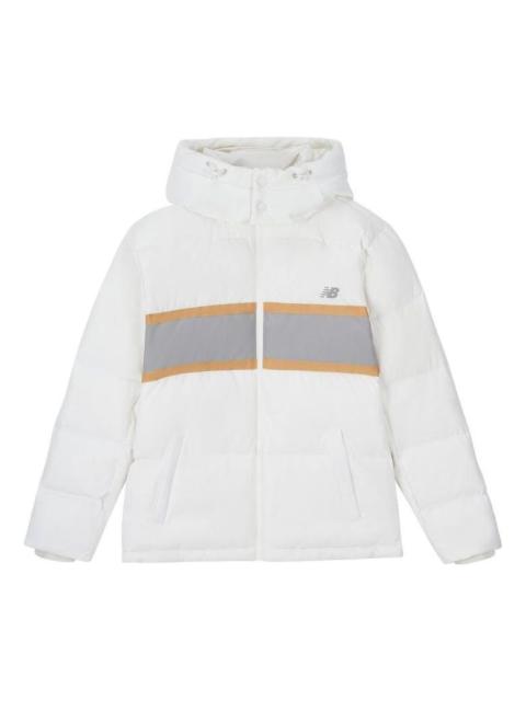 New Balance Sportswear Jacket 'White Grey' AMJ33341-CIC