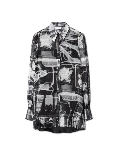 Xray Chiffon Shirt Dres