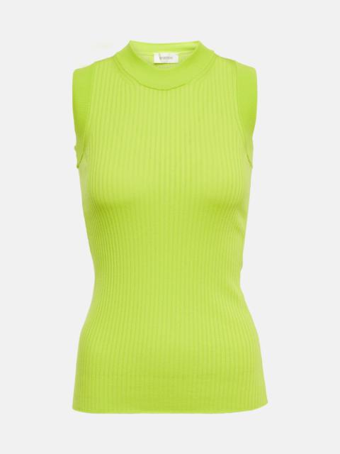 Nido ribbed-knit cotton tank top