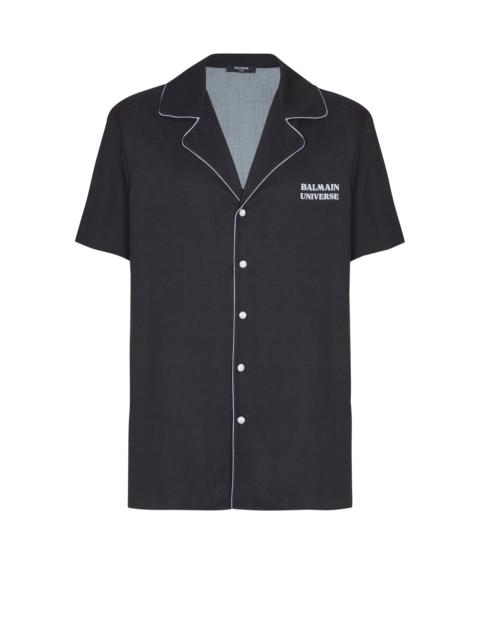 Pyjama shirt with 9 planets print