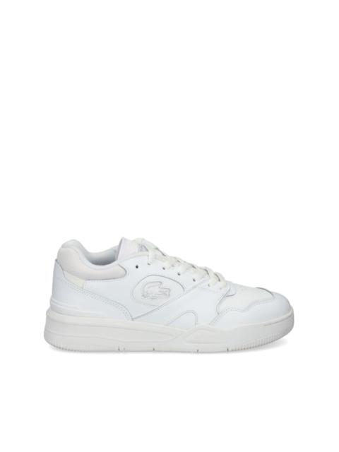Lineshot leather sneakers
