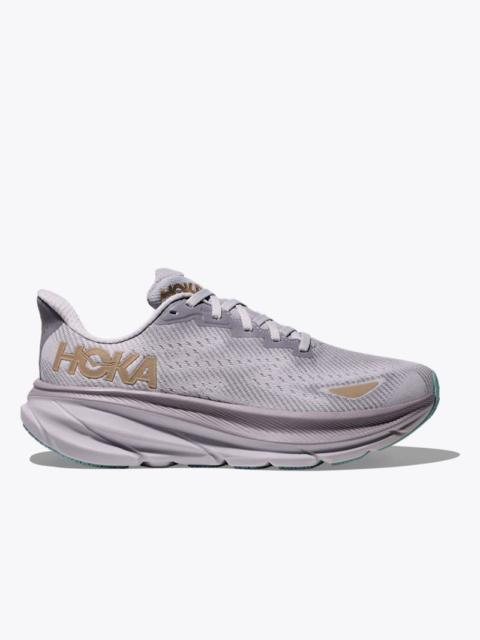 Women's Clifton 9 GTX Shoes in Foggy Grey/Ash Grey