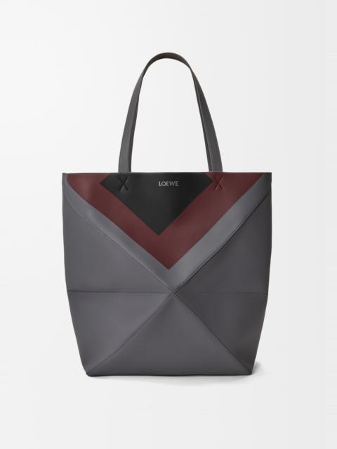 XL Puzzle Fold tote in nappa calfskin