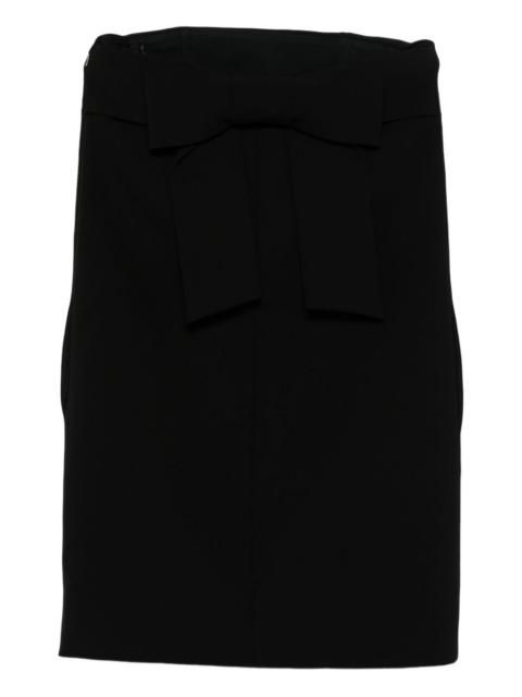 bow-detail dress