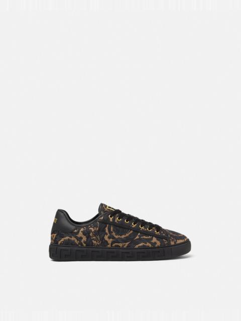 Barocco Jacquard Greca Sneakers