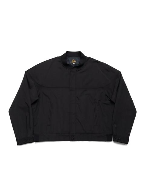 Cap Shoulder Sports Jacket PE/C Typewriter - Black