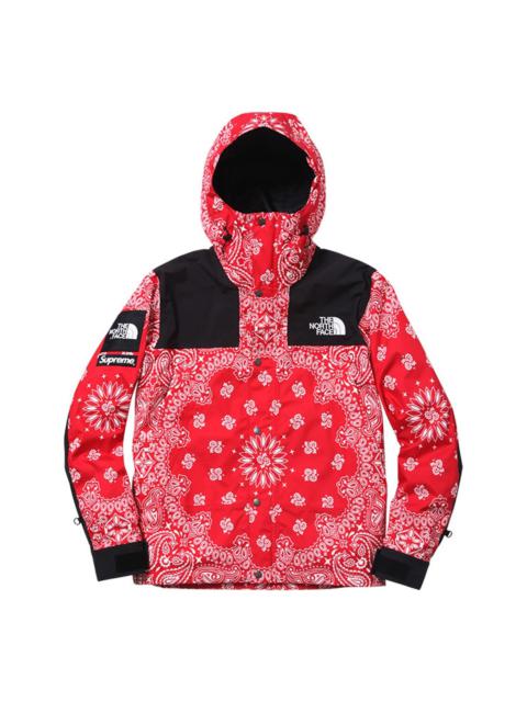 Supreme x The North Face Bandana Mountain Jacket Red SUP-FW14-637