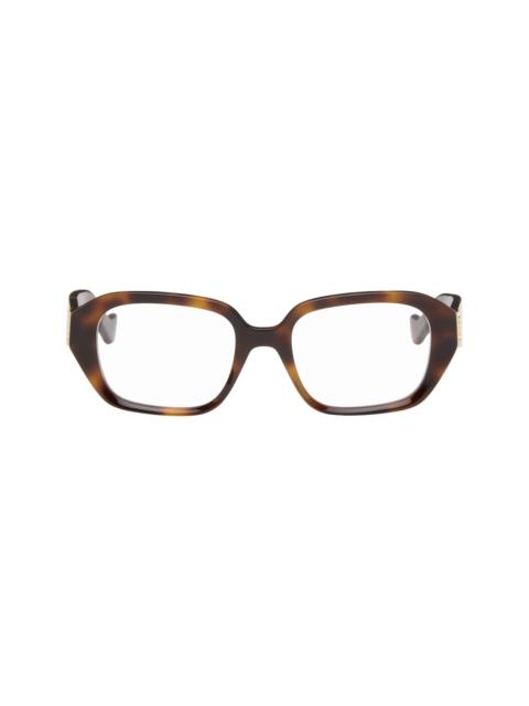 Brown Anagram Glasses