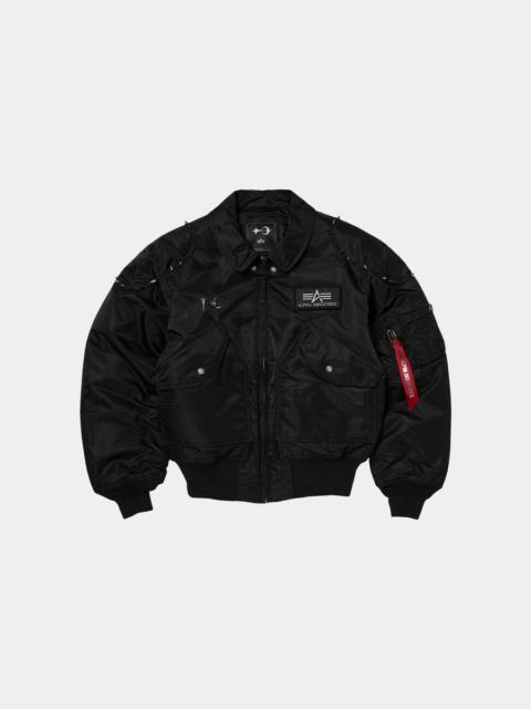 THUG CLUB X ALPHA CWU 45/P STUDDED JACKET