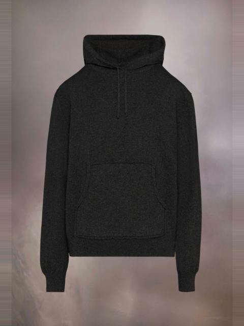 Cashmere hooded sweater