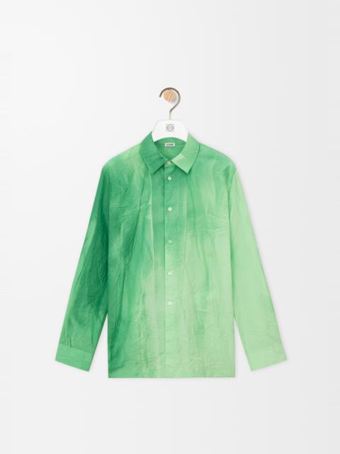 Shirt in technical cotton