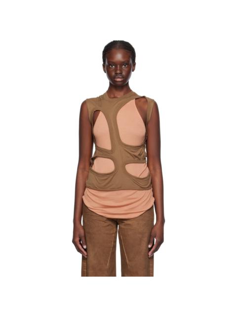 Brown Membrane I Tank Top