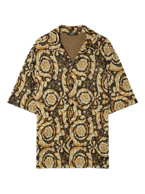 Barocco jacquard shirt