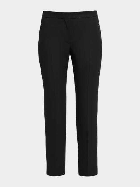 Cropped Cigarette Trousers