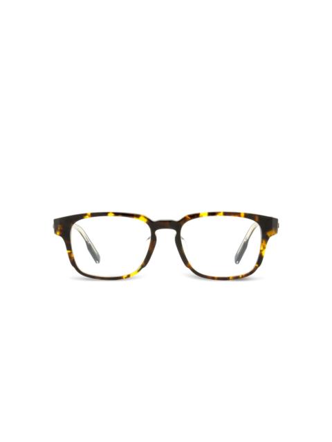rectangular keyhole-bridge glasses