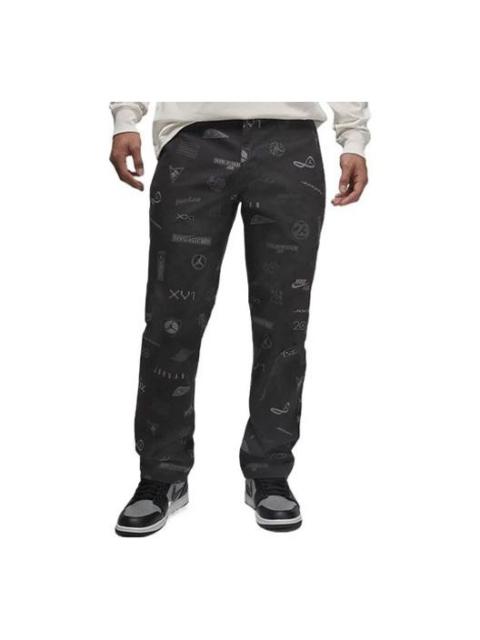 Air Jordan Flight Heritage Straight-leg Cargo Pants 'Black' DV7560-010