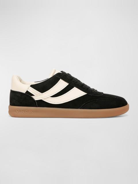 Oasis Bicolor Leather Retro Sneakers