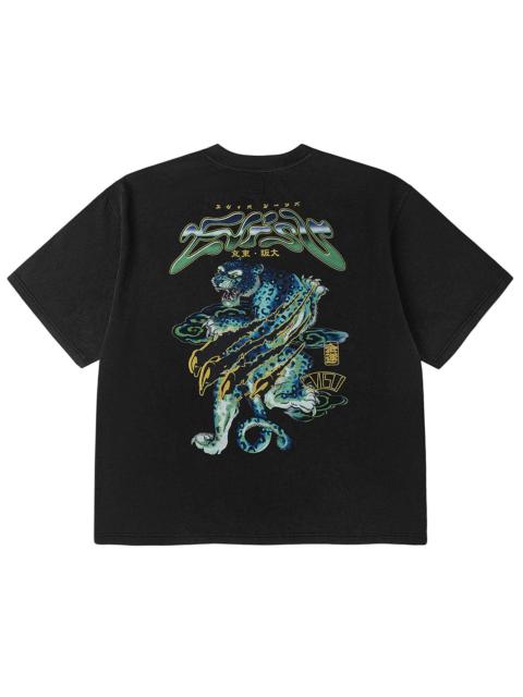 Neon Leopard Printed T-shirt