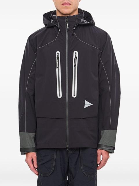 shield-effect hooded jacket