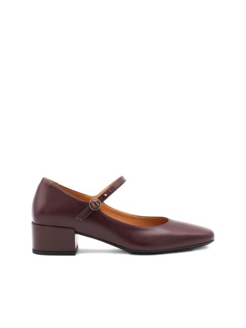 35mm Mary Jane block-heel pumps