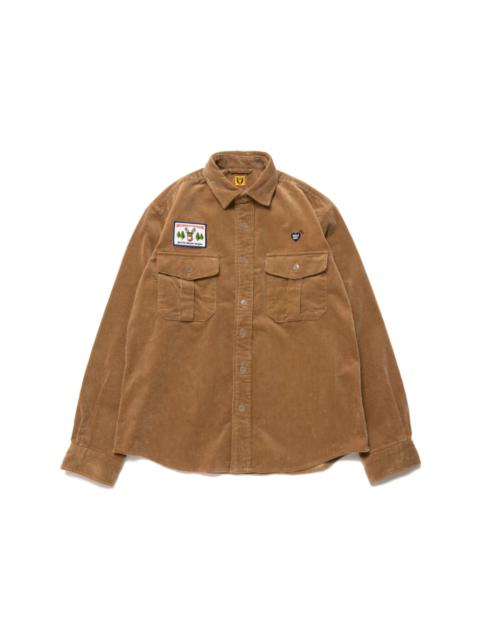 Human Made Corduroy Workshirt Beige