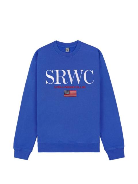 Nautical flag print sweatshirt