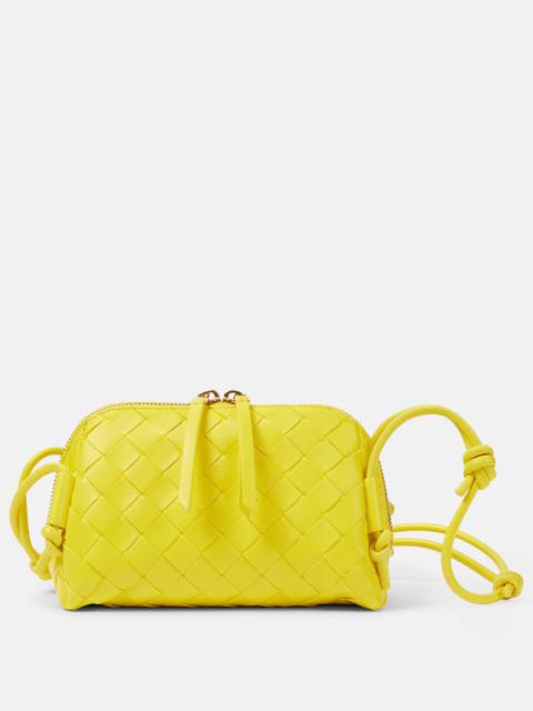 Concert Intrecciato leather shoulder bag