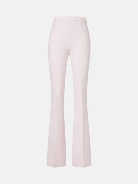 Alexa high-rise crêpe flared pants