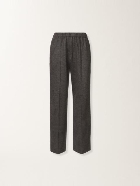 Gubbio trousers in boiled wool jersey