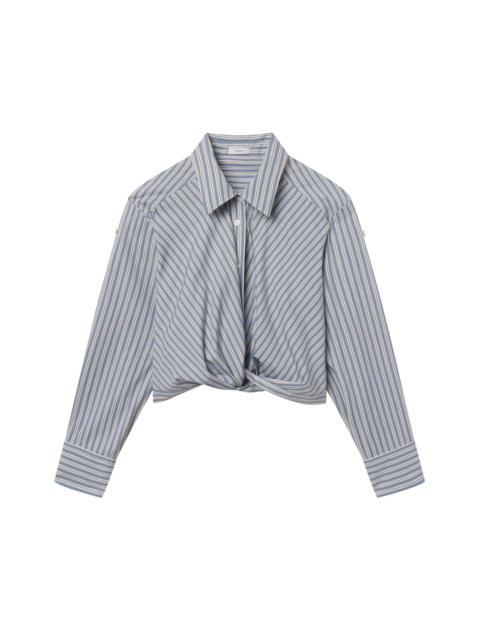 Leo Cropped Cotton Shirt