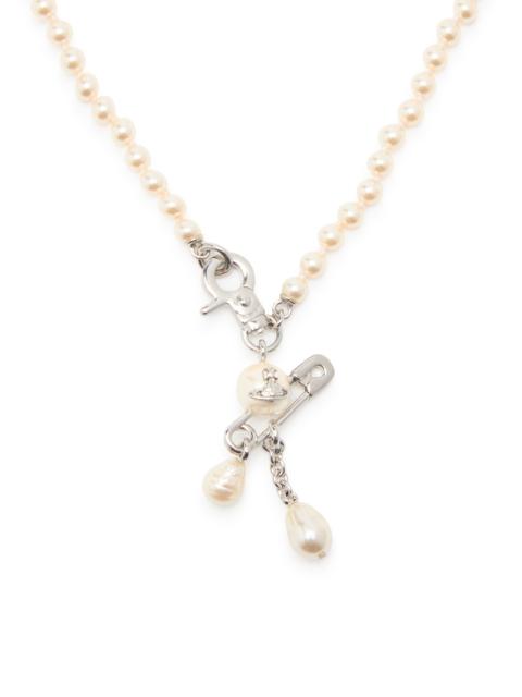Vivienne Westwood Claude Small Faux Pearl Necklace