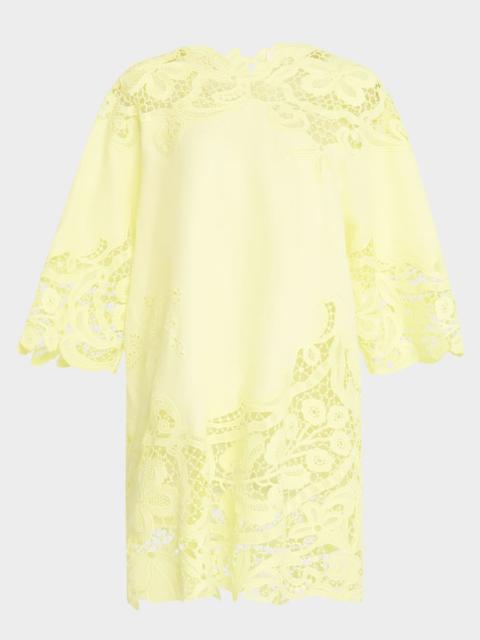 Brinna Embroidered Lace Tunic