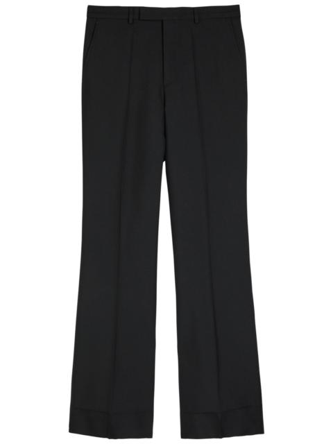 Valentino Garavani Flared-leg Twill Trousers