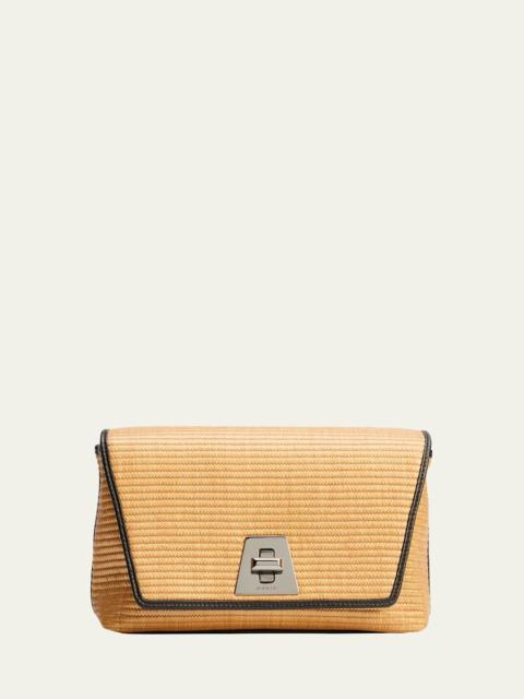 Anouk Small Day Raffia Shoulder Bag