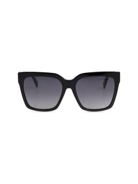 oversize-frame sunglasses