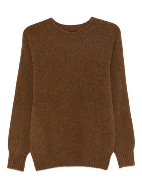 round-neck sweater