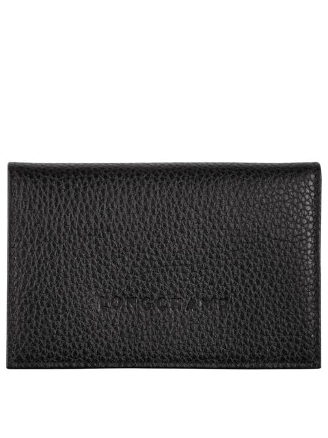 Le Foulonné Card holder Black - Leather