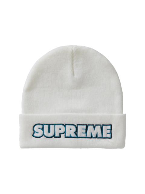 Supreme Outline Beanie (FW19) White