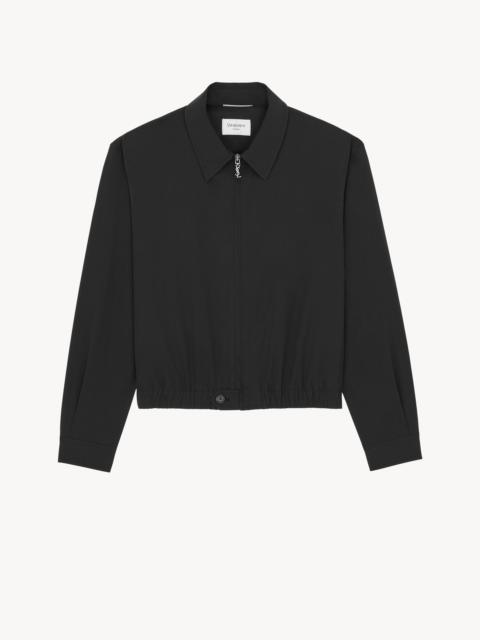 JACKET IN COTTON POPLIN