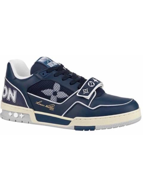 Louis Vuitton Trainer Navy Mesh