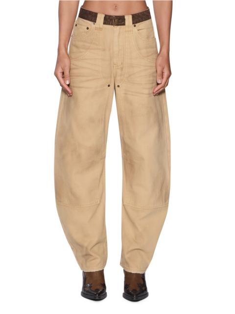 BARREL JEAN CARPENTER SIERRA TAN