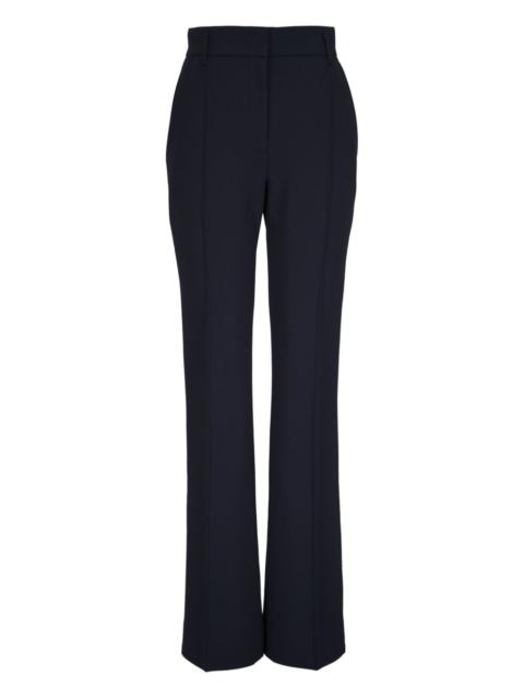 pintuck tailored trousers