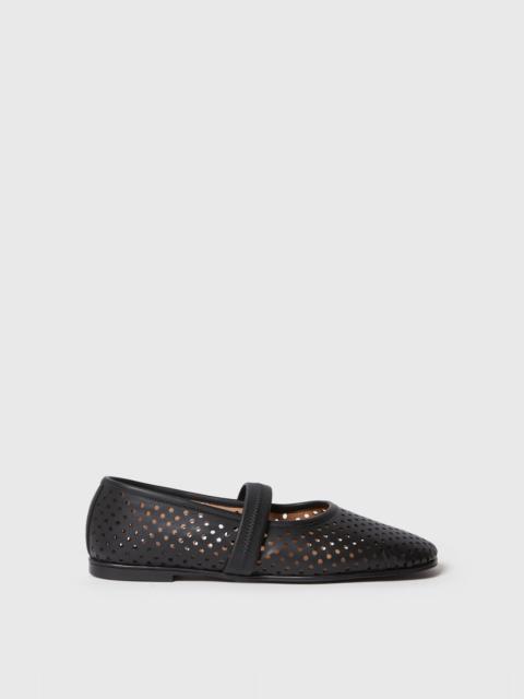 Ryder Perforated Ballet Flats
