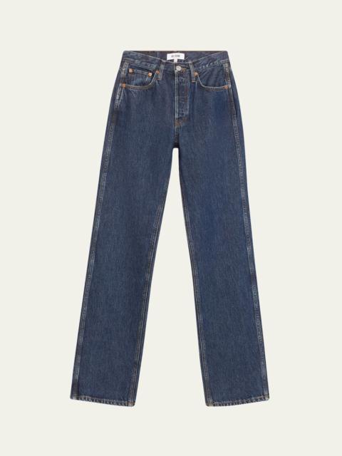90s High-Rise Loose Jeans