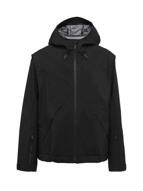 Technical fabric windbreaker