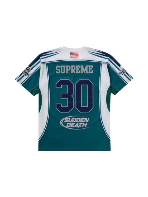 Supreme Sudden Death Football Jersey Teal