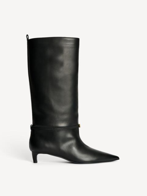 Ceras knee-high leather boots
