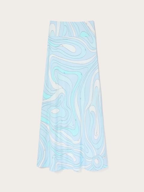 MARMO PRINT LONG SKIRT