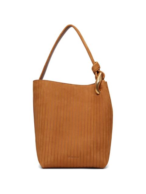 Tan 'The JWA Corner Bucket' Tote